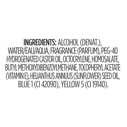 Calgon Fragrance Body Mist - Turquoise Seas, 8 oz - Long-Lasting Scent for Women & Men