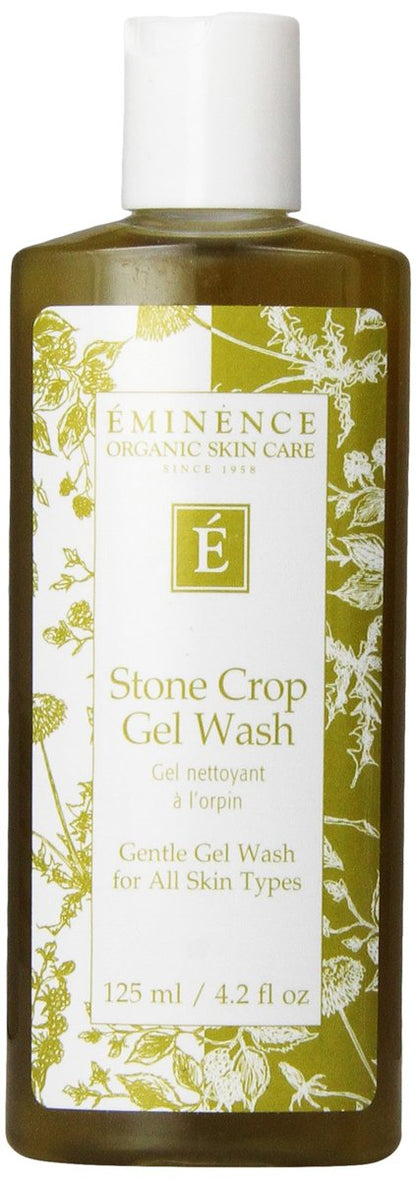 Eminence Stone Crop Gel Wash - Gentle Cleansing Gel for Sensitive Skin, 4.2 Fl Oz Avelisse