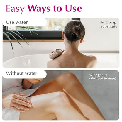 Lubrigyn Daily Feminine Wash – pH Balancing Cleansing Lotion with Hyaluronic Acid for Dry, Delicate Skin, 7 fl oz Avelisse
