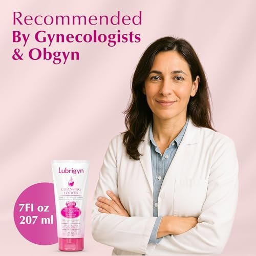 Lubrigyn Daily Feminine Wash – pH Balancing Cleansing Lotion with Hyaluronic Acid for Dry, Delicate Skin, 7 fl oz Avelisse