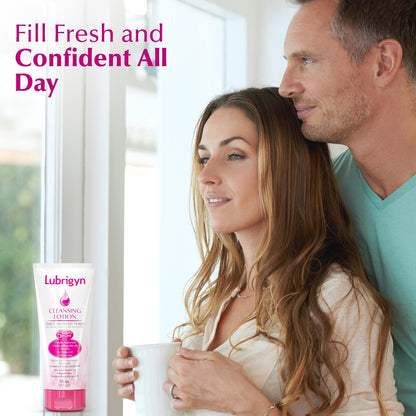Lubrigyn Daily Feminine Wash – pH Balancing Cleansing Lotion with Hyaluronic Acid for Dry, Delicate Skin, 7 fl oz Avelisse