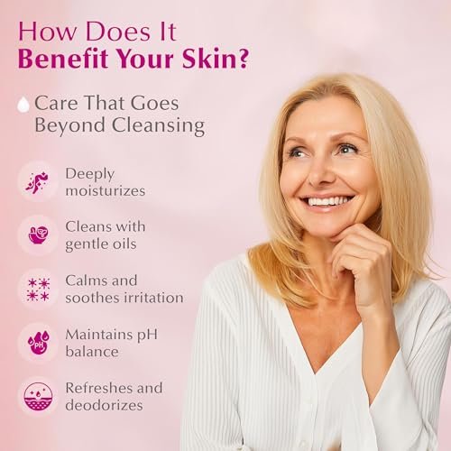 Lubrigyn Daily Feminine Wash – pH Balancing Cleansing Lotion with Hyaluronic Acid for Dry, Delicate Skin, 7 fl oz Avelisse