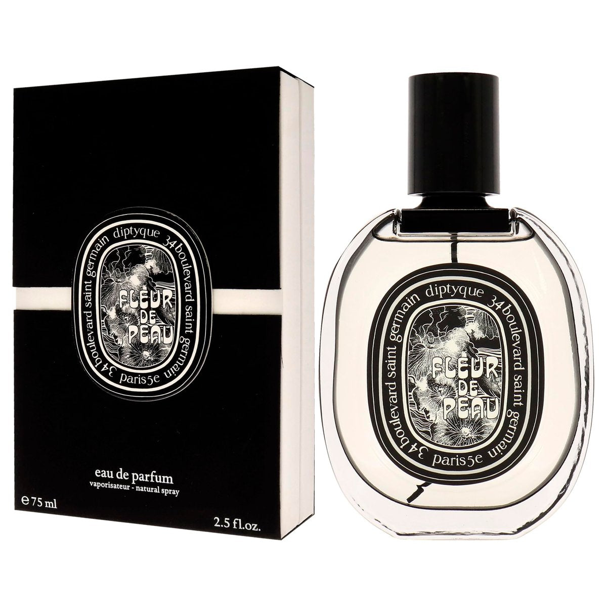 Diptyque Fleur de Peau Eau de Parfum 2.5 oz – Elegant Floral Musk Fragrance for Women - görsel 8