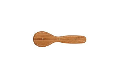 Natural Bristle Wood Handle Facial Cleansing Brush - Manual Exfoliating Brush for Gentle Skin Care Avelisse