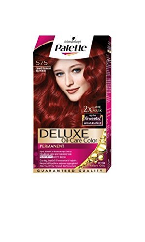 Palette Deluxe 575 Intensive Red Permanent Hair Color – Vibrant Grey Coverage - görsel 2