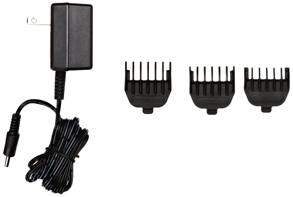 Remington PG6015A Rechargeable Stubble and Beard Trimmer, Black - 5 Piece Set Avelisse