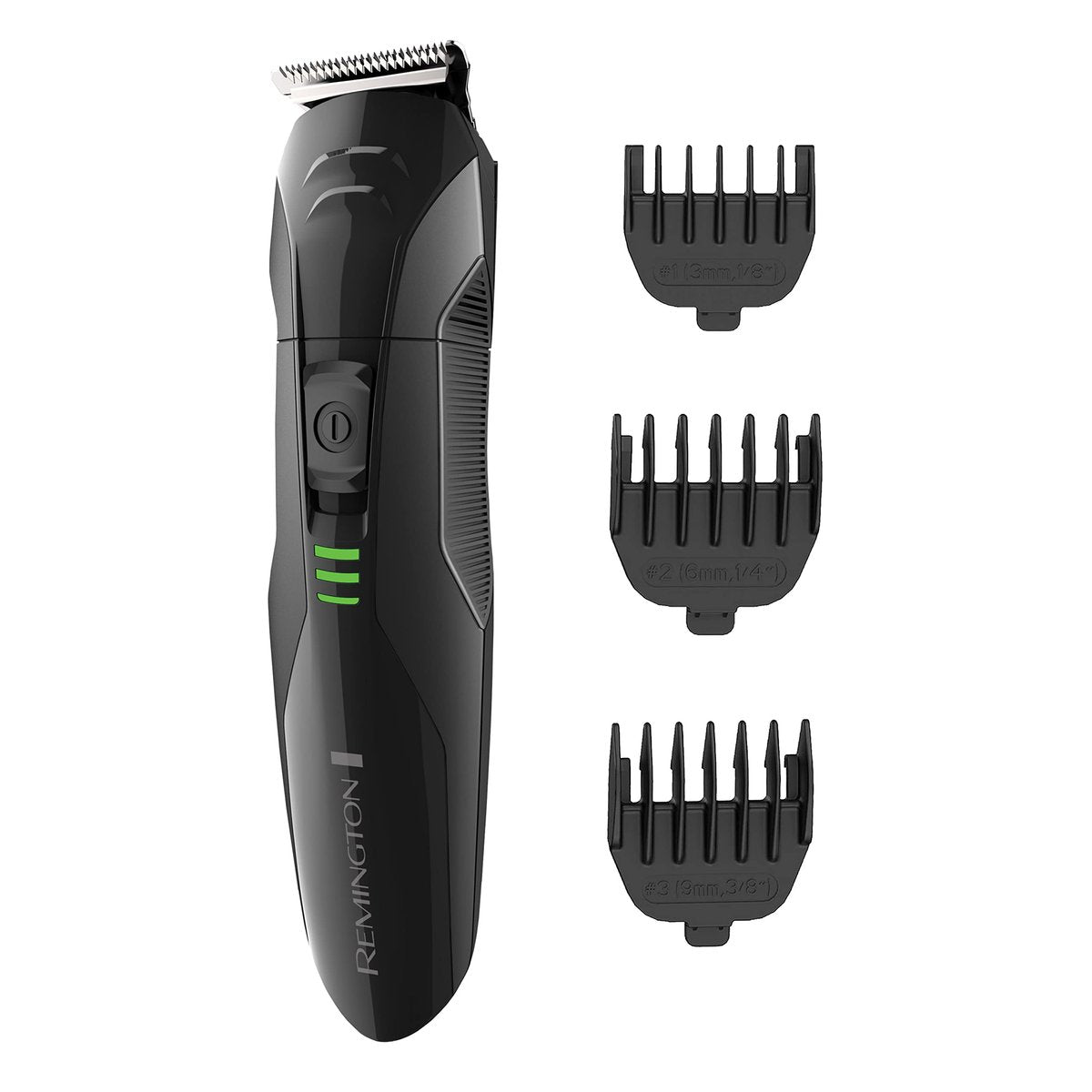 Remington PG6015A Rechargeable Stubble and Beard Trimmer, Black - 5 Piece Set Avelisse