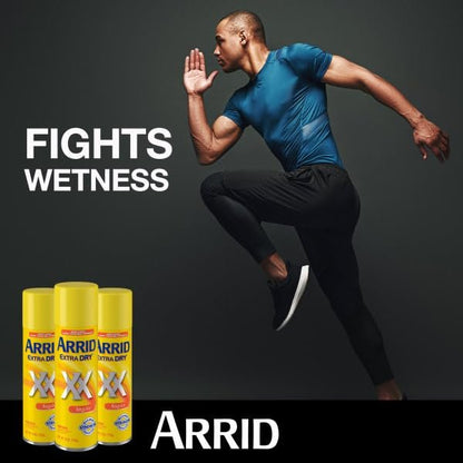 Arrid Extra Dry Regular Aerosol Antiperspirant Deodorant 6 Oz (Pack of 6) – 24/7 Odor and Wetness Protection Avelisse