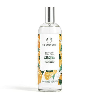 The Body Shop Satsuma Body Mist – Refreshing Citrus Scent, Vegan, 3.3 fl oz Avelisse