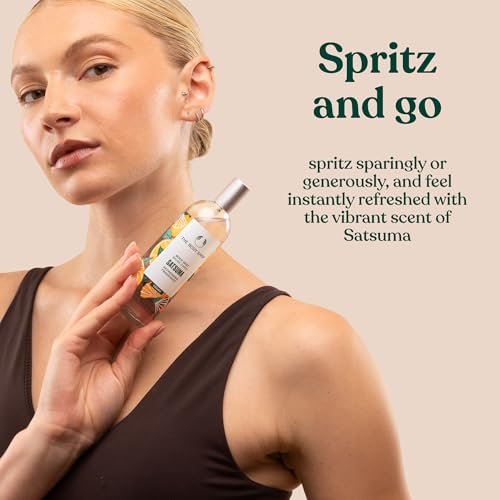 The Body Shop Satsuma Body Mist – Refreshing Citrus Scent, Vegan, 3.3 fl oz Avelisse
