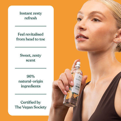 The Body Shop Satsuma Body Mist – Refreshing Citrus Scent, Vegan, 3.3 fl oz Avelisse