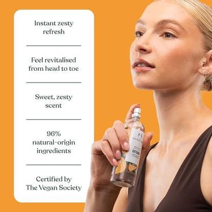 The Body Shop Satsuma Body Mist – Refreshing Citrus Scent, Vegan, 3.3 fl oz Avelisse