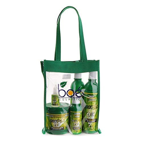 Crece Pelo Hair Growth System - 5 Piece Combo Set with Tote Bag & Romero Oil 2oz Avelisse