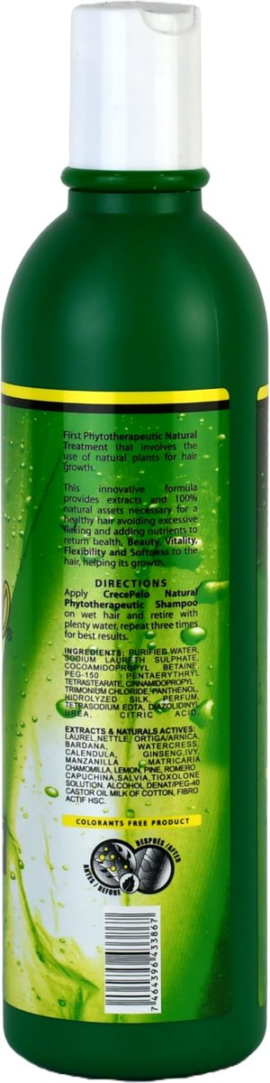 Crece Pelo Hair Growth System - 5 Piece Combo Set with Tote Bag & Romero Oil 2oz Avelisse