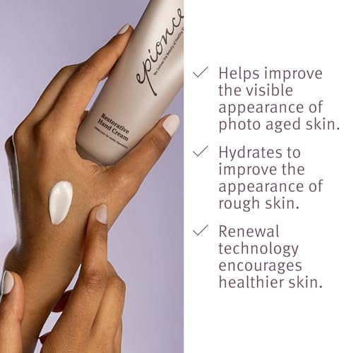 Epionce Restorative Hand Cream - Non-Greasy Hydrating Anti-Aging Hand Cream for All Skin Types with Hyaluronic Acid, Dermatologist Skincare Avelisse