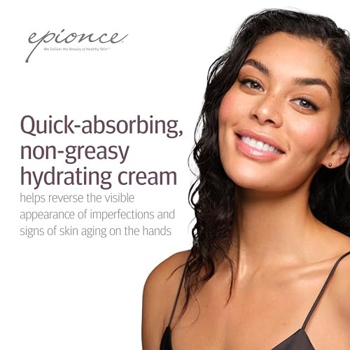 Epionce Restorative Hand Cream - Non-Greasy Hydrating Anti-Aging Hand Cream for All Skin Types with Hyaluronic Acid, Dermatologist Skincare Avelisse