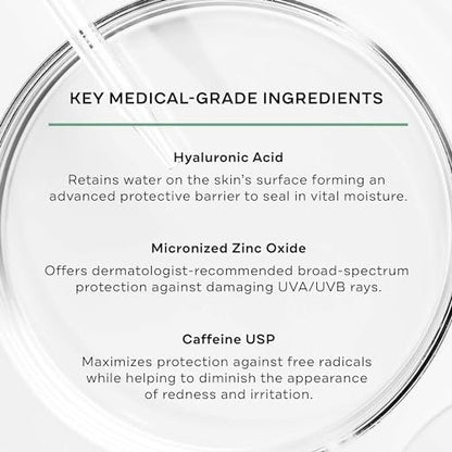 Replenix Antioxidant Hydrating Sunscreen SPF 50+ - Medical Grade Zinc Oxide Sun Protection, UVA/UVB Broad Spectrum, Safe for Sensitive Skin, 4 oz Avelisse