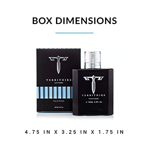 Territoire Eau De Parfum - Men's Cologne (Blue) | Long-Lasting Fragrance Avelisse
