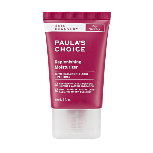 Paula's Choice SKIN RECOVERY Replenishing Face Moisturizer Cream – Daily Facial Moisturizer with Hyaluronic Acid & Peptides for Dry, Sensitive Skin, Fragrance-Free, 2 oz Avelisse