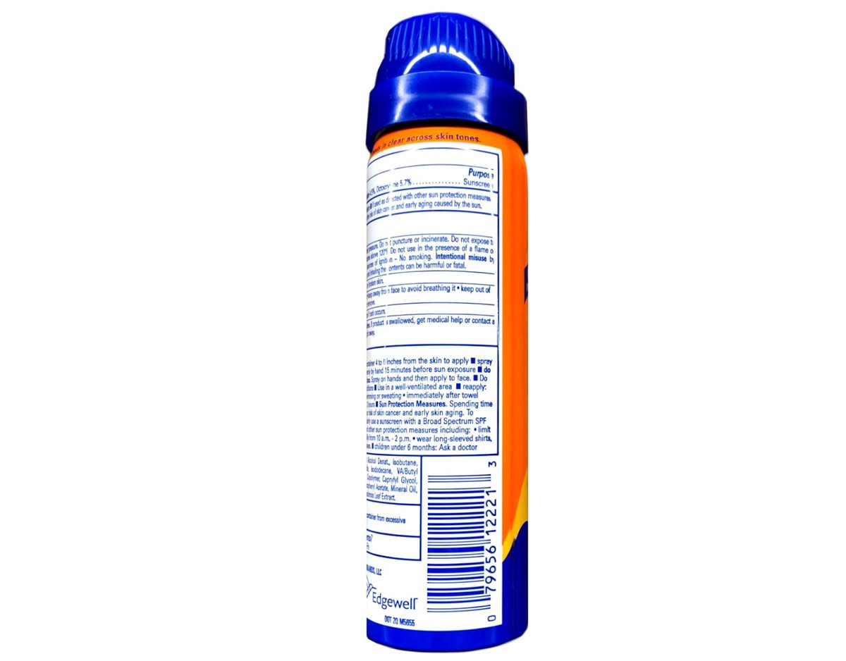 Banana Boat Sport Sunscreen Spray SPF 30 - UltraMist CoolZone (Travel Size, 2-Pack) 1.8 oz Each - görsel 7