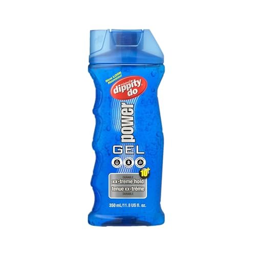 Dippity Do Power XX-treme Hold Durable Hair Gel - Level 10 Strength, Non-Greasy, High Shine, 11.8 oz Avelisse