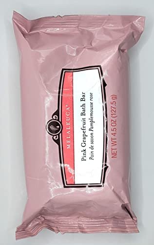 Melaleuca Pink Grapefruit Bath Bar – Gentle Cleansing Soap for Soft, Healthy Skin