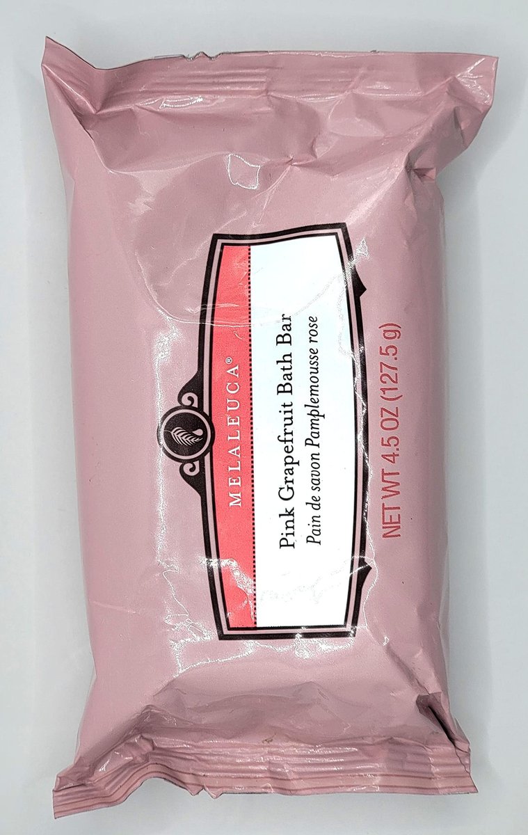 Melaleuca Pink Grapefruit Bath Bar – Gentle Cleansing Soap for Soft, Healthy Skin - görsel 1