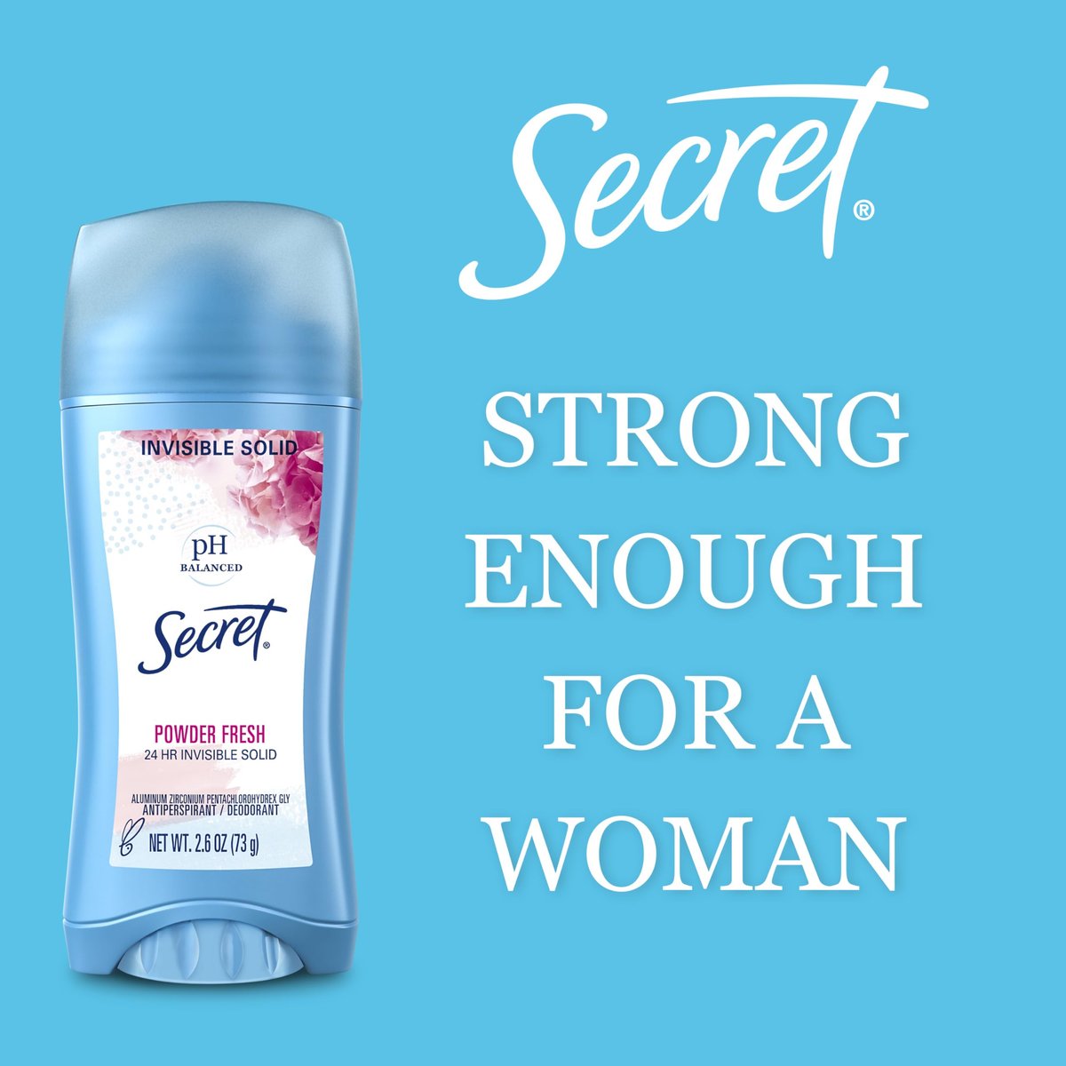 Secret Antiperspirant Deodorant Invisible Solid Powder Fresh Twin Pack, 2.6 oz Each - görsel 10