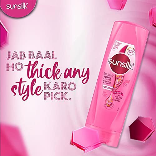 Sunsilk Lusciously Thick and Long Conditioner (180ml) - Volumizing & Strengthening Formula - görsel 4