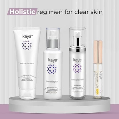 Kaya Skin Clinic Acne Free Purifying Toner - 100ml | Oil-Free Astringent for Acne-Prone Skin