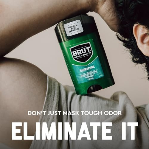 Brut Signature Scent 48H Odor Protection Deodorant Stick for Men, 2.7 oz - görsel 6