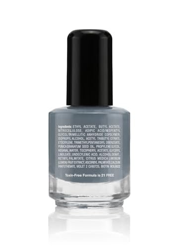 daniPro Doctor Formulated Nail Polish – Show Your Strength – Steel Grey 0.5 Fl Oz - görsel 4