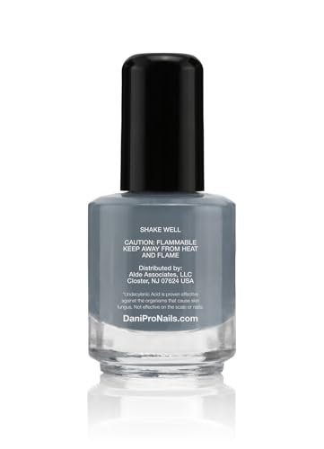 daniPro Doctor Formulated Nail Polish – Show Your Strength – Steel Grey 0.5 Fl Oz - görsel 6