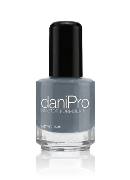 daniPro Doctor Formulated Nail Polish – Show Your Strength – Steel Grey 0.5 Fl Oz