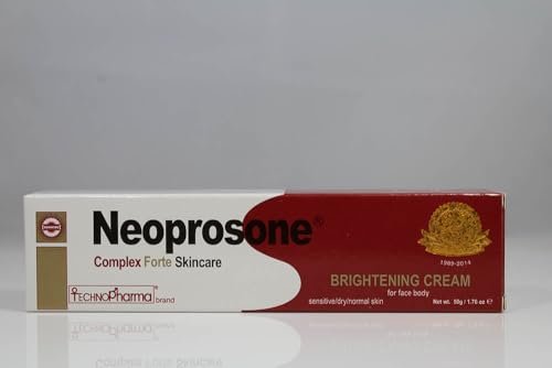 Neoprosone Skin Brightening Cream with Alpha Arbutin, Lactic Acid & Castor Oil – Fade Dark Spots on Face, Elbows, Knees & Body – 1.7 oz - görsel 12