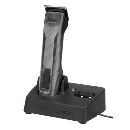 Oster Professional Octane Heavy Duty Cordless Hair Clipper - Navy Blue, Metal Blades Avelisse