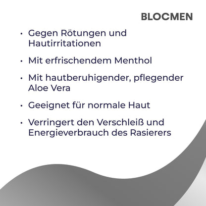 BLOCMEN Aloe Vera Pre-Shave - Soothing Pre-Shave Lotion for Smooth, Irritation-Free Shaving Avelisse