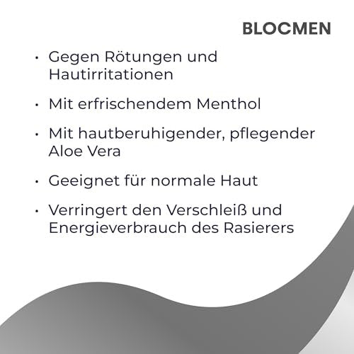 BLOCMEN Aloe Vera Pre-Shave - Soothing Pre-Shave Lotion for Smooth, Irritation-Free Shaving Avelisse