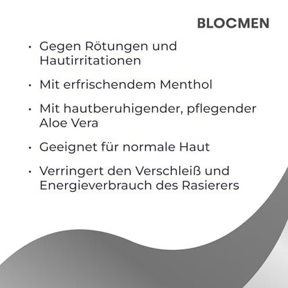BLOCMEN Aloe Vera Pre-Shave - Soothing Pre-Shave Lotion for Smooth, Irritation-Free Shaving Avelisse