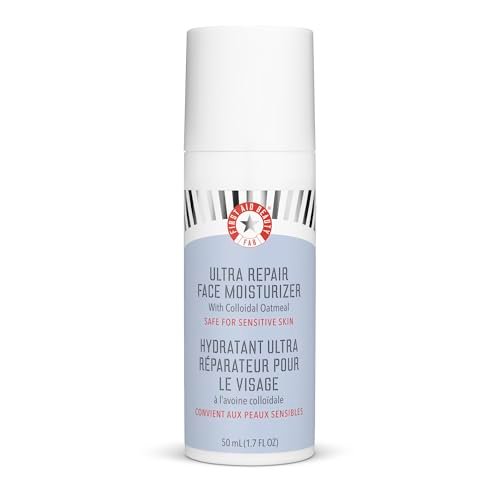 First Aid Beauty Ultra Repair Face Moisturizer - Soothing Colloidal Oatmeal, Ceramides & Shea Butter, Lightweight Non-Comedogenic Formula, 1.7 oz - görsel 2