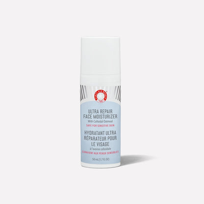 First Aid Beauty Ultra Repair Face Moisturizer - Soothing Colloidal Oatmeal, Ceramides & Shea Butter, Lightweight Non-Comedogenic Formula, 1.7 oz