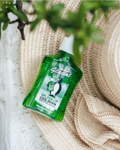 Alcolado Glacial Mentholated Splash Lotion - 8.4 oz | Refreshing Cooling Body Lotion