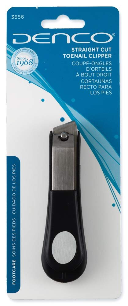 Stainless Steel Straight Cut Toenail Clipper by Denco - görsel 1