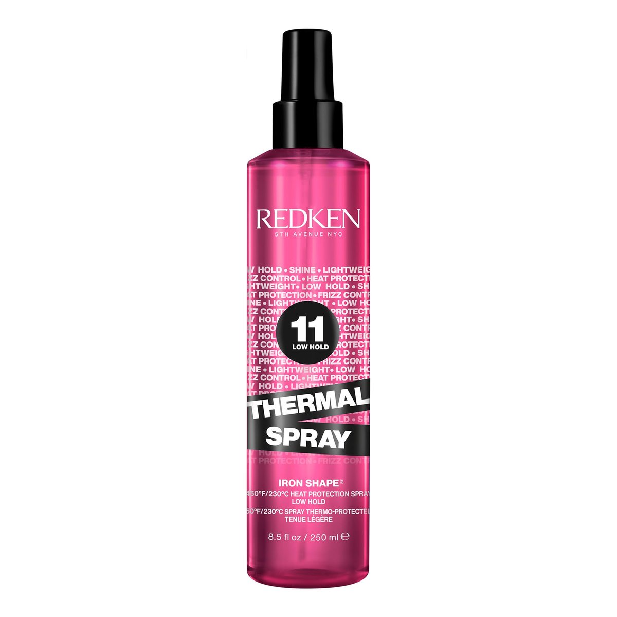 Redken Thermal Spray 11 Low Hold – Heat Protectant & Frizz-Free Blow-Dry Finish for All Hair Types (8.5 oz) Avelisse