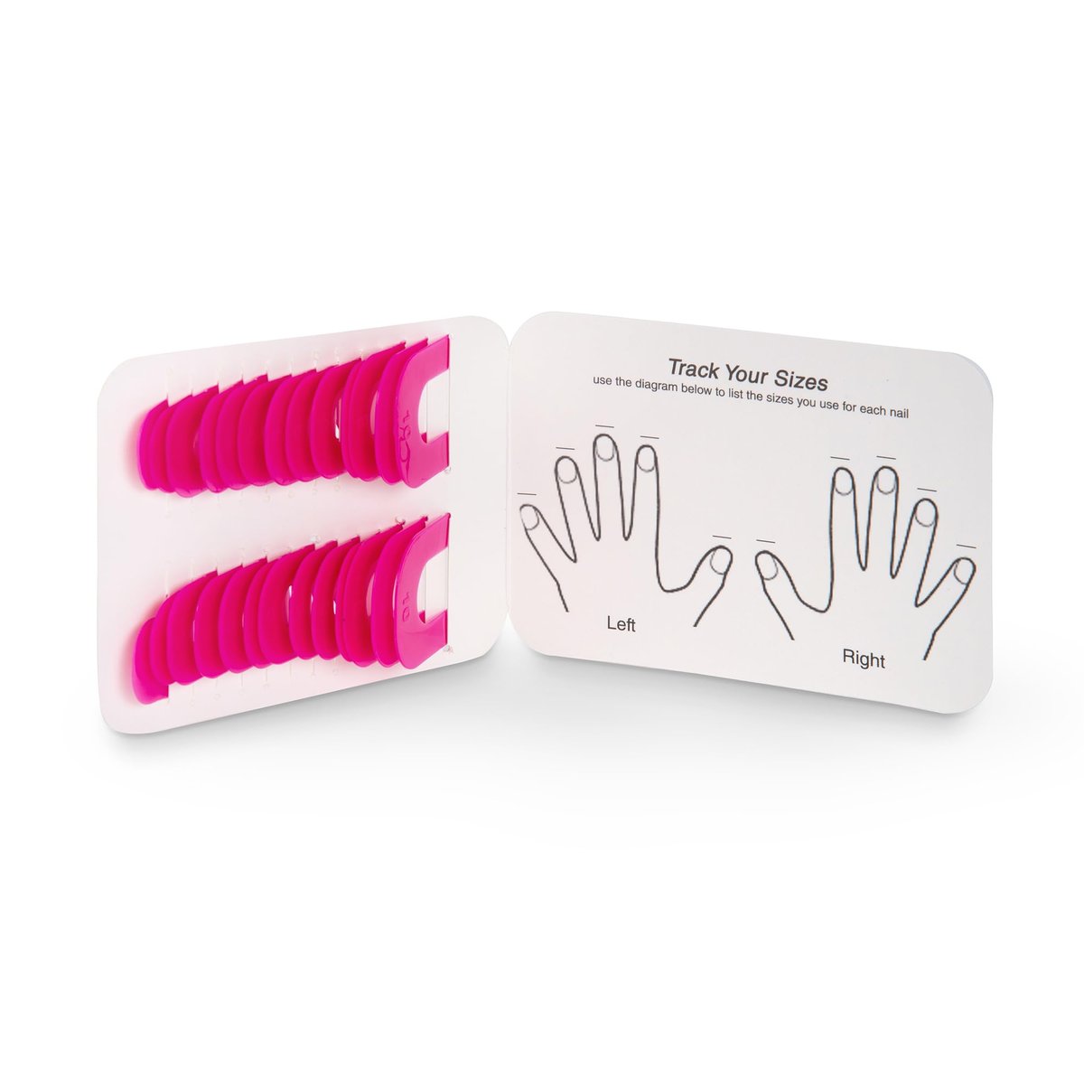 CreaNails Reusable Nail Polish Stencils for Adults - 26 Pieces, 10 Sizes, Spill-Proof Nail Guard & French Tip Strips Avelisse