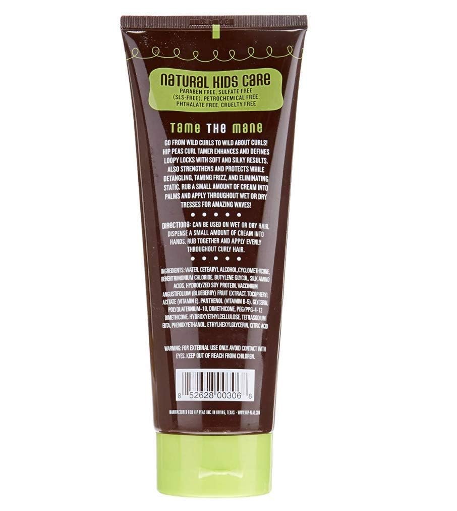 Hip Peas Natural Curl Tamer - 8 oz Styling Gel for Defined Curls Avelisse