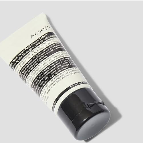 Aesop Moroccan Neroli Post Shave Lotion – Unisex Daily Hydrating Lotion with Botanical Oils, Calms & Soothes Skin, 2.1 fl oz Avelisse