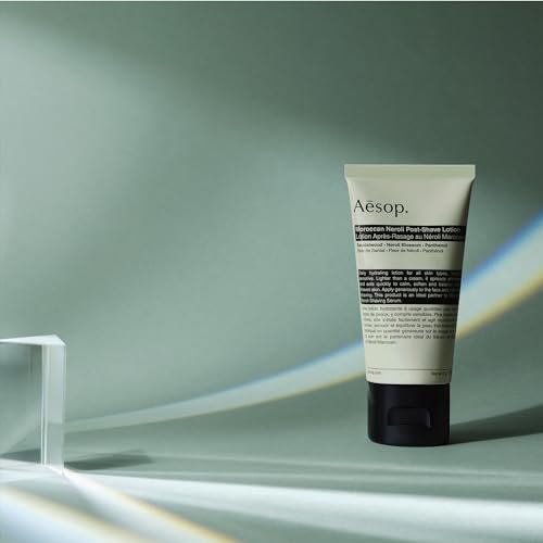 Aesop Moroccan Neroli Post Shave Lotion – Unisex Daily Hydrating Lotion with Botanical Oils, Calms & Soothes Skin, 2.1 fl oz Avelisse