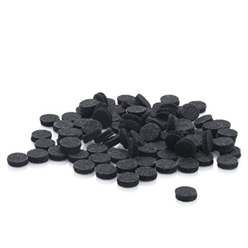 Trophy Skin Replacement Filters - Round Wool Air Filters for Microdermabrasion Kit - 100 Pack - görsel 2