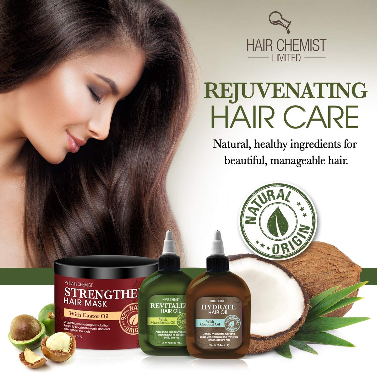 Hair Chemist Macadamia Oil Hair Serum – Nourishing & Lightweight, 4 oz - görsel 5